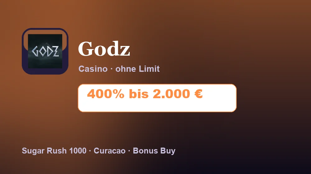 Screenshot von Godz Casino