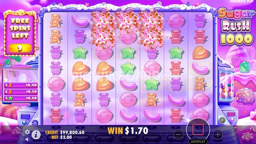 Sugar Rush 1000 — Freispiele
