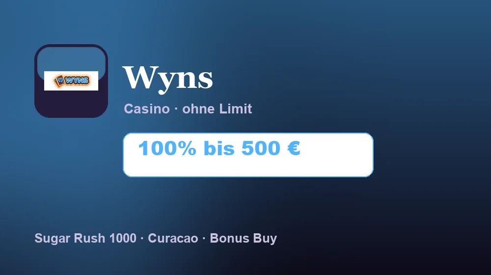 Screenshot von Wyns Casino